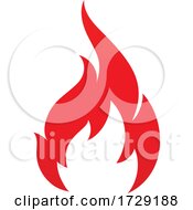 Poster, Art Print Of Red Flames