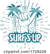 Surfing Surfs Up Design