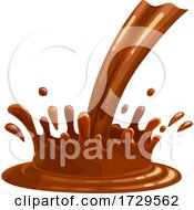 Poster, Art Print Of Pouring Chocolate