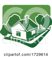 Poster, Art Print Of Green Residential Home