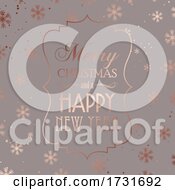 Poster, Art Print Of Decorative Christmas And New Year Background