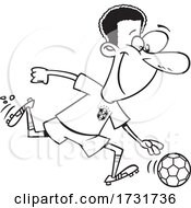 Cartoon Soccer Legend by toonaday