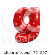 Poster, Art Print Of Snowflake Letter G Small 3d Christmas Suitable For Christmas Santa Claus Or Winter Related Subjects
