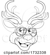 Christmas Cartoon Reindeer Character