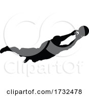 Soccer Football Player Silhouette