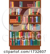 Poster, Art Print Of Book Shelf