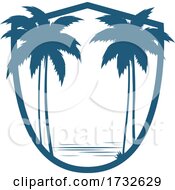 Poster, Art Print Of Palm Trees Design