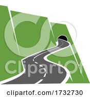 Poster, Art Print Of Road And Tunnel