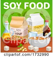 Poster, Art Print Of Soy Food