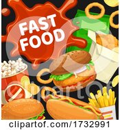 Poster, Art Print Of Fast Food