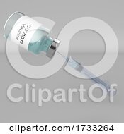 Poster, Art Print Of Covid 19 Vaccination And Syringe