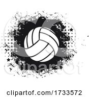 Poster, Art Print Of Volleyball Grunge