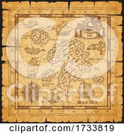 Poster, Art Print Of Treasure Map