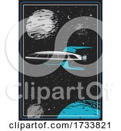 Poster, Art Print Of Space Ship