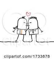 Poster, Art Print Of Gay Stick Couple