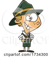 Clipart Cartoon German Boy