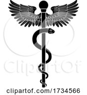 Rod Of Asclepius Doctor Medical Symbol