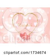 Poster, Art Print Of Happy Valentines Day Greeting
