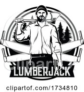 Logging Sawmill Or Lumberjack Design