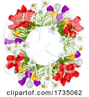 Poster, Art Print Of Easter Wreath
