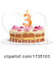 Birthday Cake by Vector Tradition SM