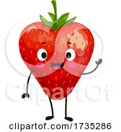 Poster, Art Print Of Happy Strawberry
