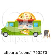 Pizza Food Truck by Vector Tradition SM