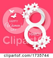Decorative International Womens Day Background by KJ Pargeter
