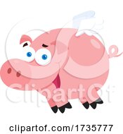 Flying Pig by Hit Toon