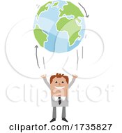 Man Tossing Up Earth