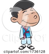 Poster, Art Print Of Cartoon Korean Boy