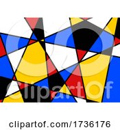 Poster, Art Print Of Low Poly Geometric Design Background