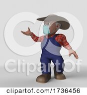 3D Farmer Character