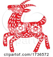 Poster, Art Print Of Chinese Zodiac Goat