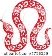 Poster, Art Print Of Chinese Zodiac Snake