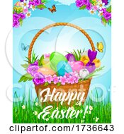 Poster, Art Print Of Happy Easter Design