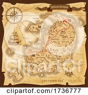 Poster, Art Print Of Treasure Map