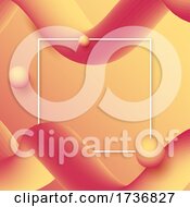 Poster, Art Print Of Abstract Gradient Waves Background 0901