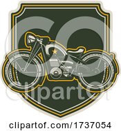 Poster, Art Print Of Military Motorcycle