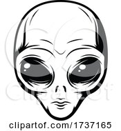 Poster, Art Print Of Alien Face