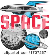 Poster, Art Print Of Space Craft