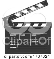 Poster, Art Print Of Clapperboard
