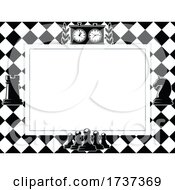 Poster, Art Print Of Chess Border