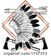 Poster, Art Print Of Native American Logo