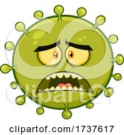 Poster, Art Print Of Scared Green Germ
