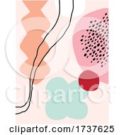 Poster, Art Print Of Abstract Background With Hand Drawn Doodle Objects