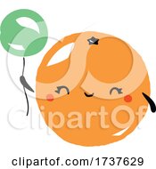 Poster, Art Print Of Orange And Balloon
