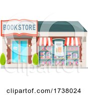 Poster, Art Print Of Book Store Front
