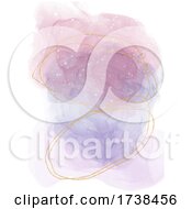 Hand Painted Decorative Abstract Watercolour Background