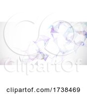 Poster, Art Print Of Abstract Low Poly Banner Design